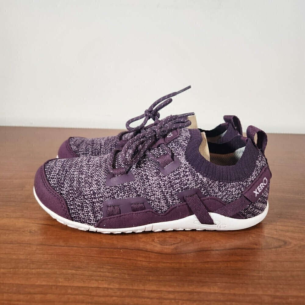 Xero Shoes Womens Oswego Purple Hiking Shoes Size 5 Knit *READ*